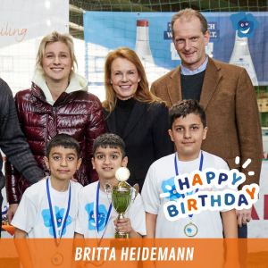 Happy Birthday, Britta Heidemann!