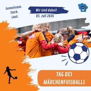Mehr über den Artikel erfahren Tag des Mädchenfußballs ⚽️🧡